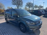 Second-hand VW Caddy Maxi Highline 150 CP (110 kW) 2017 Verde Monovolum