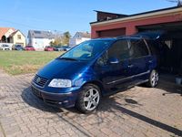Gebraucht VW Sharan United 150 PS (110 kW) 2008 Blau Van / Kleinbus