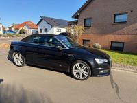 Gebraucht Audi A3 Cabriolet S-Line 125 PS (91 kW) 2014 Schwarz Cabrio