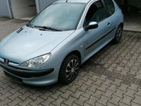 Gebraucht Peugeot 206 60 PS (44 kW) 2004 Blau Kleinwagen