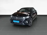 Gebraucht VW T-Roc Cabriolet R-line 150 PS (110 kW) 2022 Schwarz Cabrio