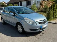 Używany Opel Corsa 90 KM (66 kW) 2007 Niebieski Hatchback