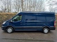 Gebraucht Ford Transit Trend 105 PS (77 kW) 2022 Blau Limousine