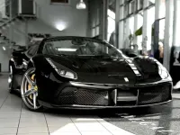 Gebraucht Ferrari 488 669 PS (492 kW) 2017 Schwarz Cabrio