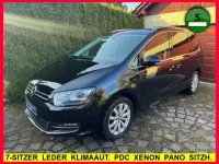 Brugt VW Sharan Highline 140 HK (102 kW) 2015 Sort MPV