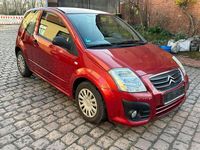 Gebraucht Citroën C2 Tonic 60 PS (44 kW) 2008 Farbe luziferrot/metallic Kleinwagen