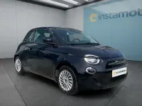Gebraucht Fiat 500e Action 69 kW (95 PS) 2023 Schwarz Cabrio