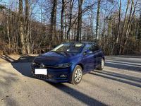 Gebraucht VW Polo Highline 116 PS (85 kW) 2018 Blau Kleinwagen