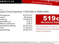 Neu Skoda Superb SportLine 204 PS (150 kW) 2026 Schwarz Kombi