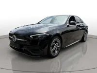 Gebraucht Mercedes C200 AMG line 163 PS (119 kW) 2026 Metalliclack obsidianschwarz m Limousine