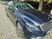 Gebraucht Mercedes C180 AMG line 156 PS (114 kW) 2015 Blau Limousine