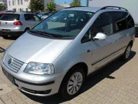 Gebraucht VW Sharan Comfortline 116 PS (85 kW) 2007 Silber Van / Kleinbus