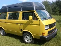 Gebraucht VW Multivan 95 PS (69 kW) 1989 Gelb Van / Kleinbus