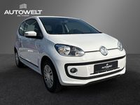 Gebraucht VW up! move up! 60 PS (44 kW) 2016 Weiß Kleinwagen