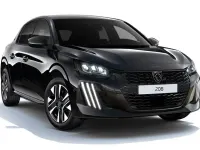 Neu Peugeot 208 Style 101 PS (74 kW) 2026 Schwarz Kleinwagen