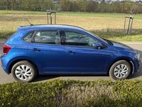 Gebraucht VW Polo 80 PS (58 kW) 2021 Blau Kleinwagen