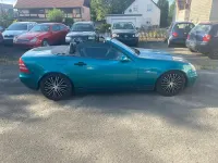 Gebraucht Mercedes SLK230 193 PS (141 kW) 1999 Grün Cabrio