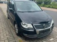 Gebraucht VW Touran 170 PS (125 kW) 2008 Schwarz Van / Kleinbus