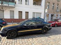 Gebraucht Mercedes CLK200 Elegance 163 PS (119 kW) 2001 Blau Coupé