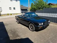 Gebraucht BMW 325 Cabriolet 170 PS (125 kW) 1989 Schwarz Cabrio