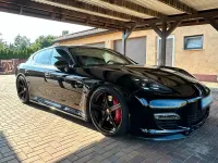 Gebraucht Porsche Panamera Turbo 500 PS (367 kW) 2010 Schwarz Kleinwagen