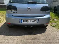 Gebraucht VW Golf VI Style 80 PS (58 kW) 2010 Blau Kleinwagen