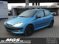 Gebraucht Peugeot 206 Style 75 PS (55 kW) 1999 Farbe blau tivoli/metalliclac Limousine
