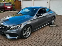 Gebraucht Mercedes C200 AMG line 184 PS (135 kW) 2016 Grau Coupé