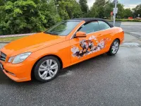 Gebraucht Mercedes E200 Avantgarde 184 PS (135 kW) 2012 Orange Cabrio