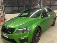 Gebraucht Skoda Octavia vRS 184 PS (135 kW) 2015 Grün Kleinwagen