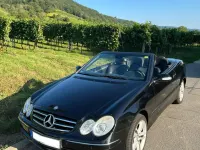 Gebraucht Mercedes CLK200 184 PS (135 kW) 2008 Schwarz Cabrio