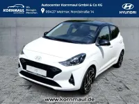 Gebraucht Hyundai i10 Prime 79 PS (58 kW) 2026 Atlas white/ phantom black Kleinwagen