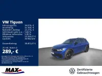 Gebraucht VW Tiguan R-line 200 PS (147 kW) 2021 Lapiz blue metallic (metallic) SUV