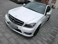 Gebraucht Mercedes C180 156 PS (114 kW) 2014 Weiß Coupé