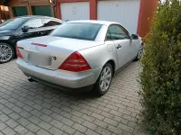 Gebraucht Mercedes SLK230 193 PS (141 kW) 2000 Silber Cabrio