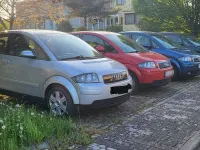 Gebraucht Audi A2 61 PS (44 kW) 2004 Rot Kleinwagen