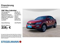 Gebraucht VW T-Roc Cabriolet Style 110 PS (80 kW) 2021 Rot Cabrio