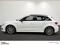 Gebraucht Audi A3 Sportback Black Edition 150 PS (110 kW) 2018 Weiß Kleinwagen