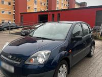 Gebraucht Ford Fiesta 80 PS (58 kW) 2006 Blau Kleinwagen