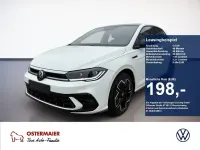 Neu VW Polo R-line 95 PS (69 kW) 2025 Pure white uni / schwarz uni Kleinwagen