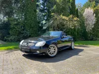 Gebraucht Mercedes SLK200 163 PS (119 kW) 2003 Schwarz Cabrio