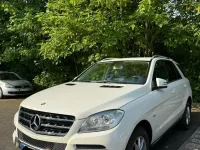 Gebraucht Mercedes ML250 204 PS (150 kW) 2012 Weiß SUV
