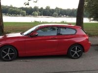 Usata BMW 114 102 CV (75 kW) 2013 Rosso Utilitaria