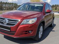 Gebraucht VW Tiguan 140 PS (102 kW) 2009 Rot SUV