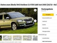 Gebraucht Skoda Yeti Ambition 150 PS (110 kW) 2016 Grün SUV