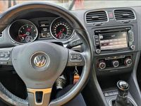 Gebraucht VW Golf Cabriolet 105 PS (77 kW) 2012 Weiß Cabrio