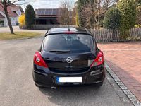 Gebraucht Opel Corsa Satellite 87 PS (63 kW) 2011 Schwarz Kleinwagen