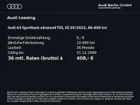 Gebraucht Audi A3 Advanced Plus 150 PS (110 kW) 2022 Mythosschwarz metallic Limousine