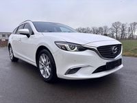 Gebraucht Mazda 6 Exclusive-Line 150 PS (110 kW) 2015 Weiß Kombi