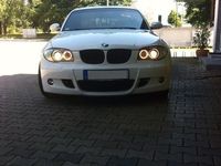gebraucht BMW 118 d M Paket Navi Xenon Weiß Leder